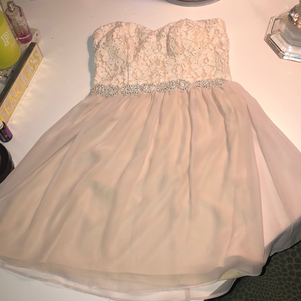 Champagne cocktail dress